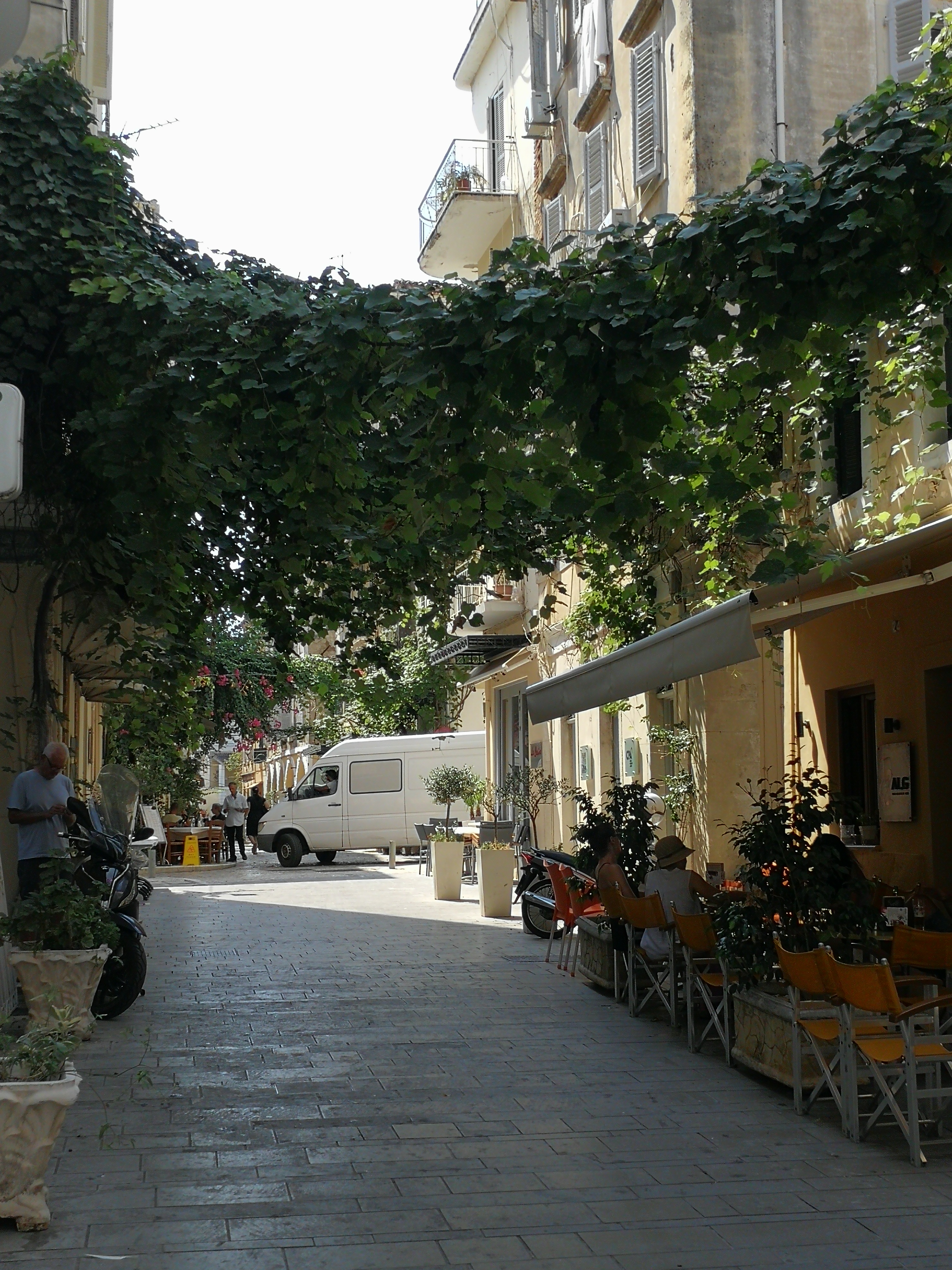 piękne uliczki Kerkyry (KOrfu)